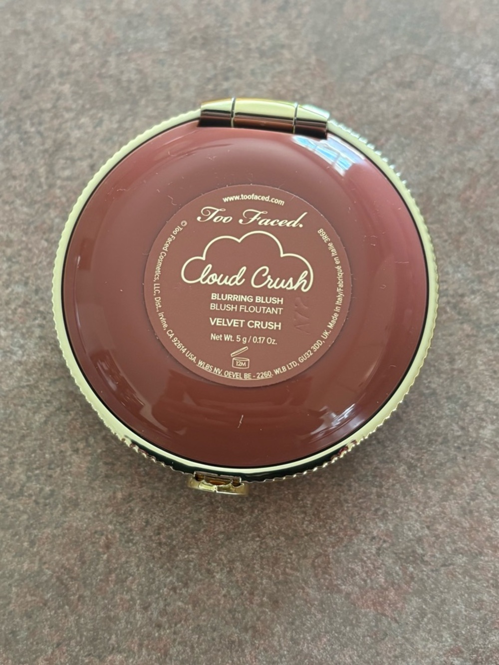 New, Too Faced Cloud Crush Blush in shade Velvet Crush - Picture 11 of 13